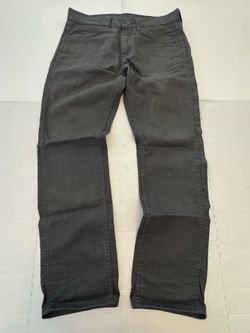 Pre Owned Good  Levi’s 513 Slim Straight  Denim Jeans  Dark Gray  Men  Size 32 x 30