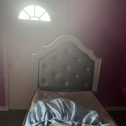 Twin Princess Bed And Dresser 