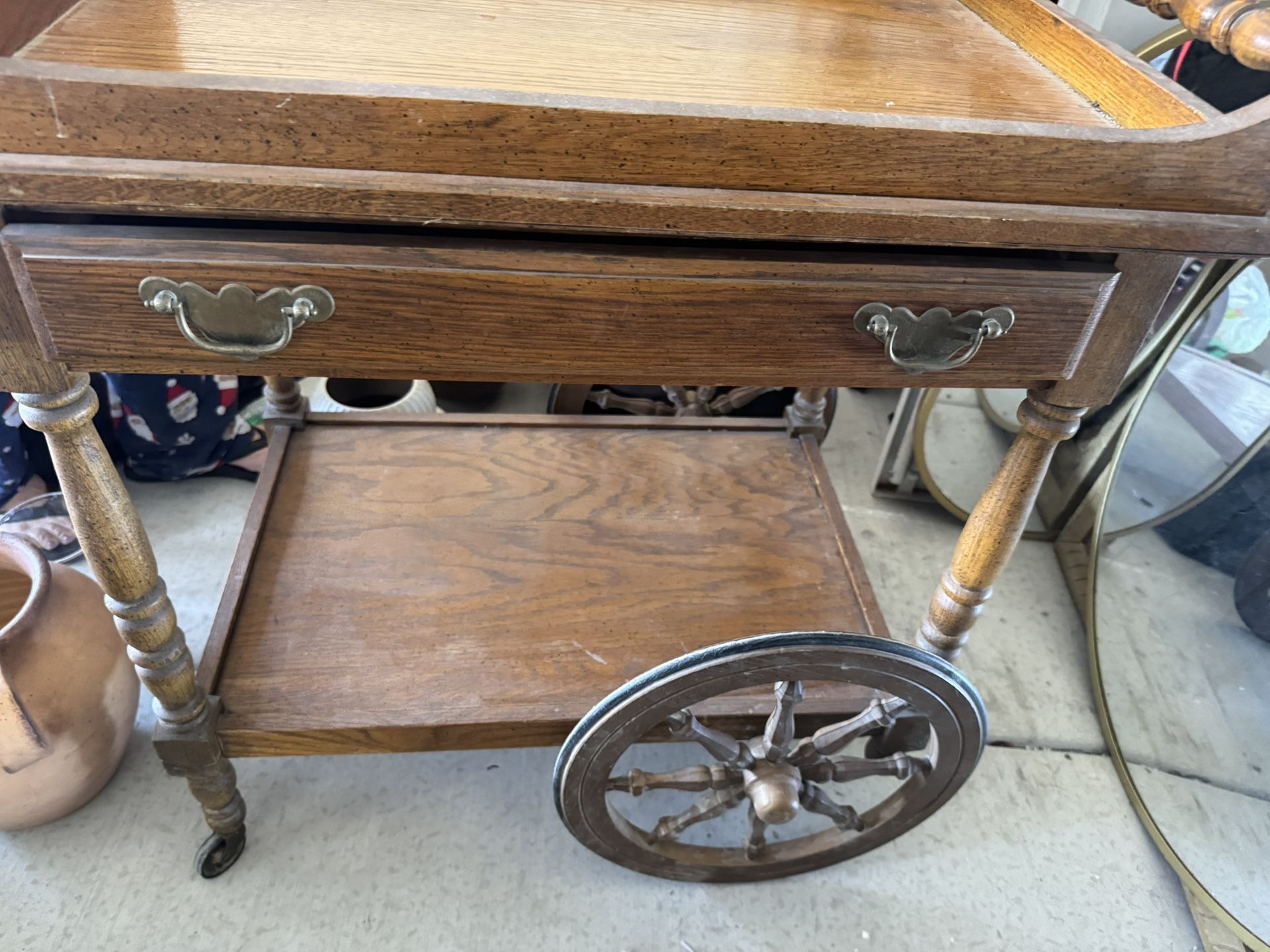 Antique Wine Table