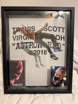 Travis Scott signed VHR AstroWorld framed