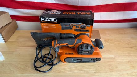Ridgid 3x18 Belt Sander