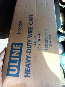 Heavy duty wire cart