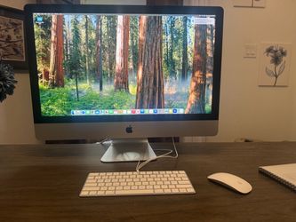 2020 Apple iMac 27” Retina 5K – Keyboard & Mouse Included