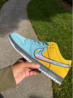 NIKE SB DUNK MUNI LIGHTNING DENIM TURQUOISE