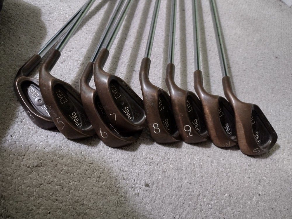 Ping Eye 2 Black Dot Beryllium Copper Iron Set 