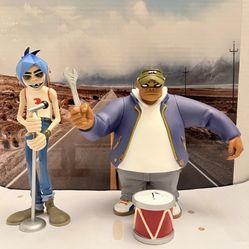 Gorillaz Kid Robot Vinyl Figures Lot 