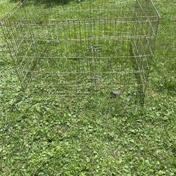 metal Pet Cage With Latching Door