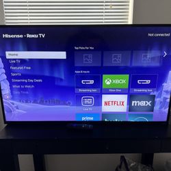 Hisense 40” LED LCD TV (Model 40H4030F1) — Great Condition