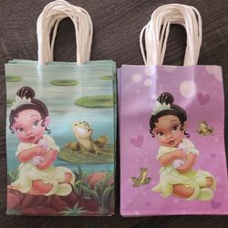 Princess and the frog party favor bags $7
