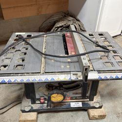 Ryobi 10” Table Saw