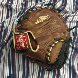 Used 33’ Inch Rawlings Sandlot Catcher Mitt 
