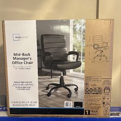 Bonded Leather Desk Chair New In Box