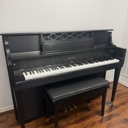 Kawai Upright Piano With Matching Bench 