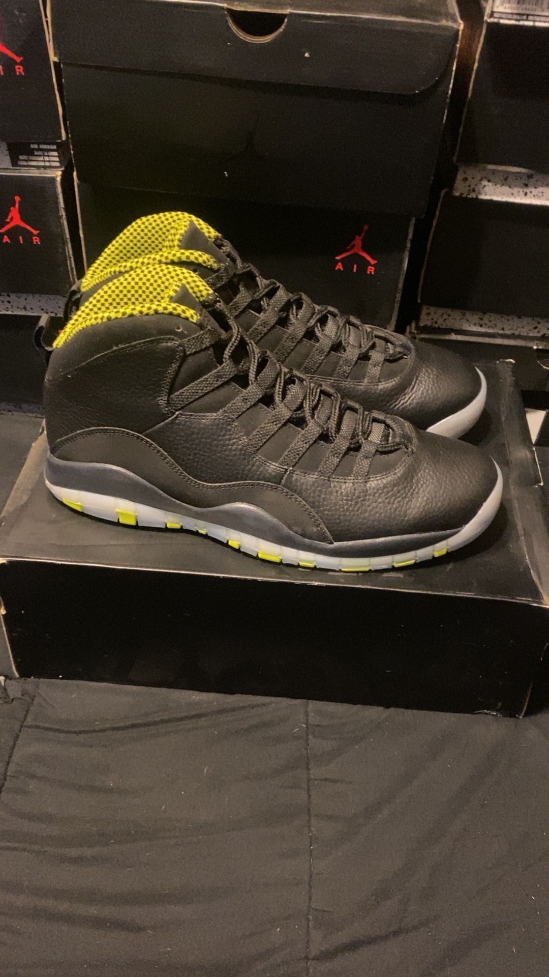 Jordan 10 Venom Green