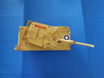 VTG 1993 Toy State Industrial 15" US M1 Tank