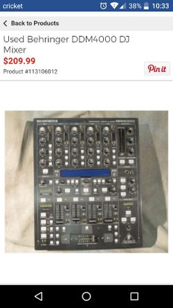Beringer mixer 4 channels