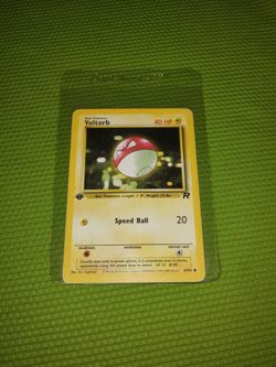2000 Pokemon - Voltorb Game Card - 69/82