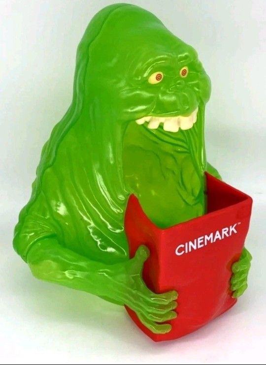 Ghostbusters Frozen Empire Slimer Cinemark Popcorn Container Bucket