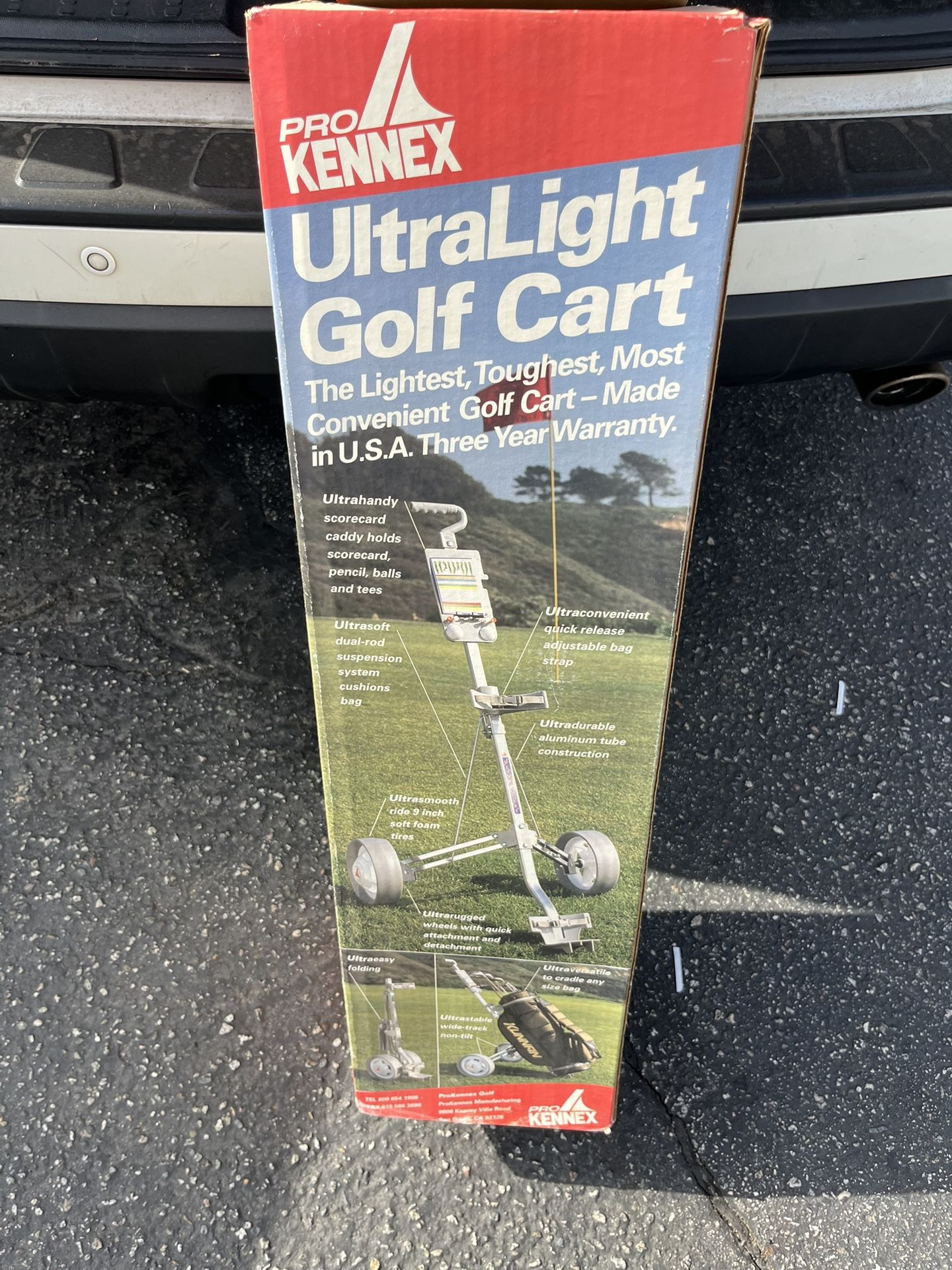 Pro Kennex Ultralight Golf Cart New old stock (New In Box)