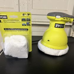 Ryobi Buffer With Polishing Bonnets