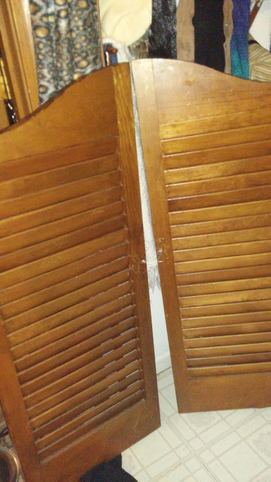 Swinging doors