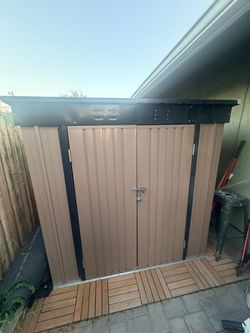 Outdoor shed 6ft x 4ft