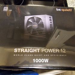 BeQuiet! Straight Power 12 1000w PSU Power Supply Platinum Rated 