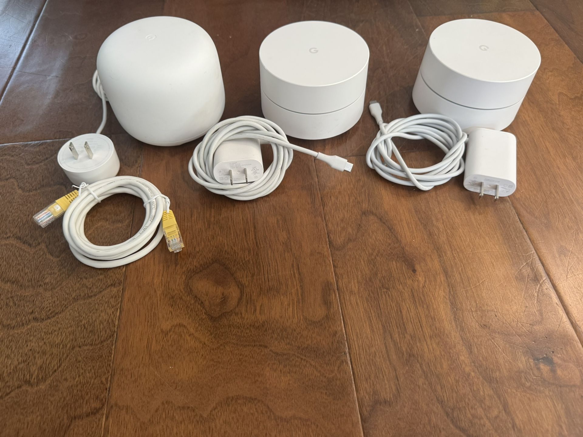 Google Nest Router With 2x Google WiFi Extenders