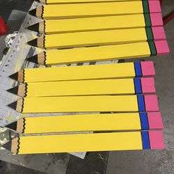 Wooden Pencils Decor