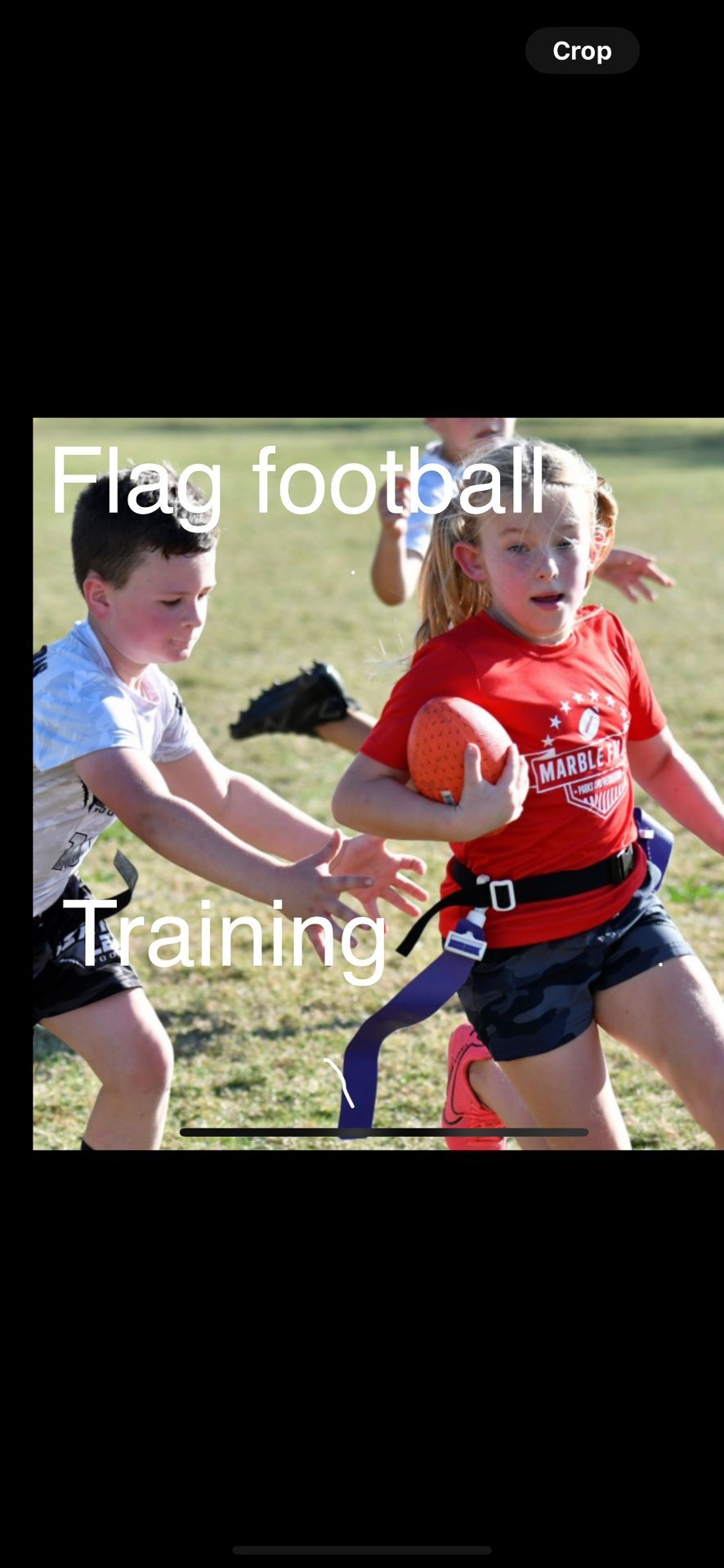 Flag Football Training Sessions For Kids