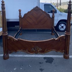 California King Bed Frame Antique Style 