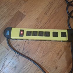 Smart Electrician® 6-Outlet Power Strip with 15' Cord TESTED