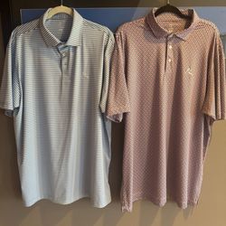 2 Rhoback Like New Polos Xxl