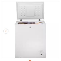 GE Garage Ready 5.1 cu. ft. Manual Defrost Chest Freezer in White