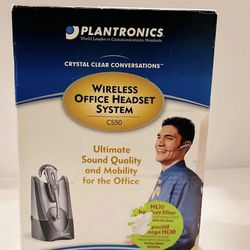 Plantronics CS50 63120-20 Earpiece Wireless Office Headset System