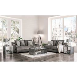 Sofa and Loveseat- Sala de 2pc @Elegant Furniture