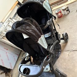 children's double stroller