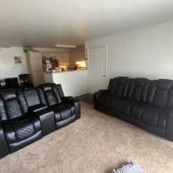 Couches , Leather , Barley Used