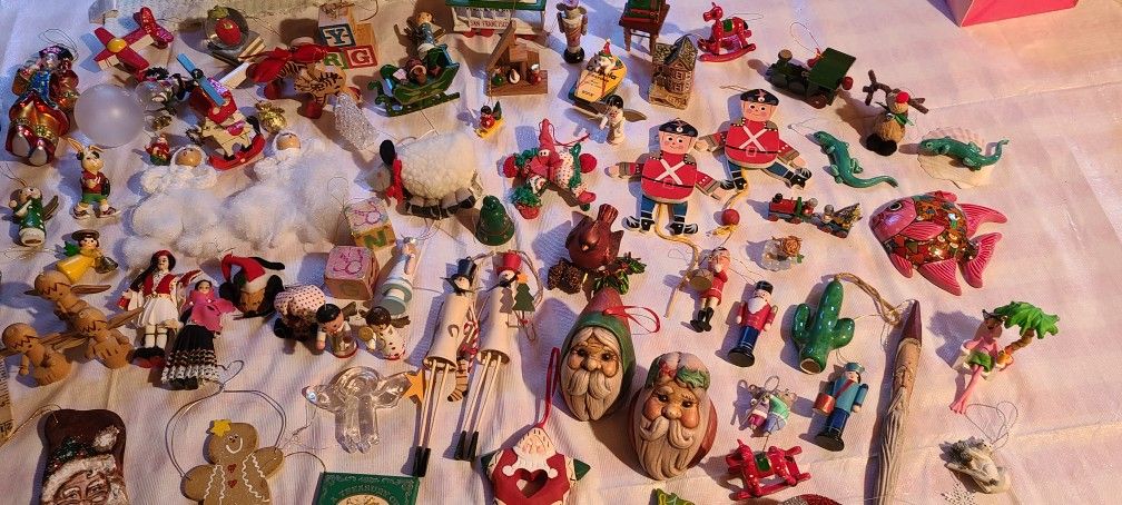93 PC. Vintage Christmas Ornaments