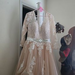 Beautiful evening, prom, or bridal gown