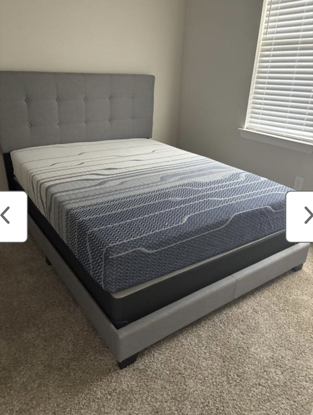 Queen Bed Frame With Headboard