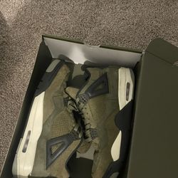 Jordan 4 Olive Green