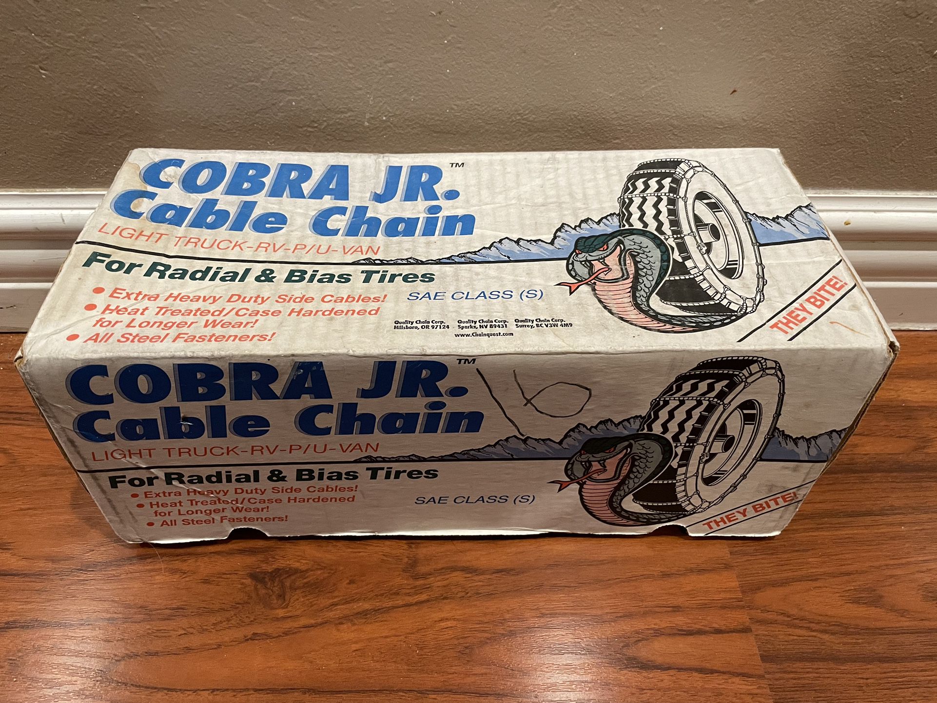 Quality Chain 1669 Cobra Light Truck Cable Chain