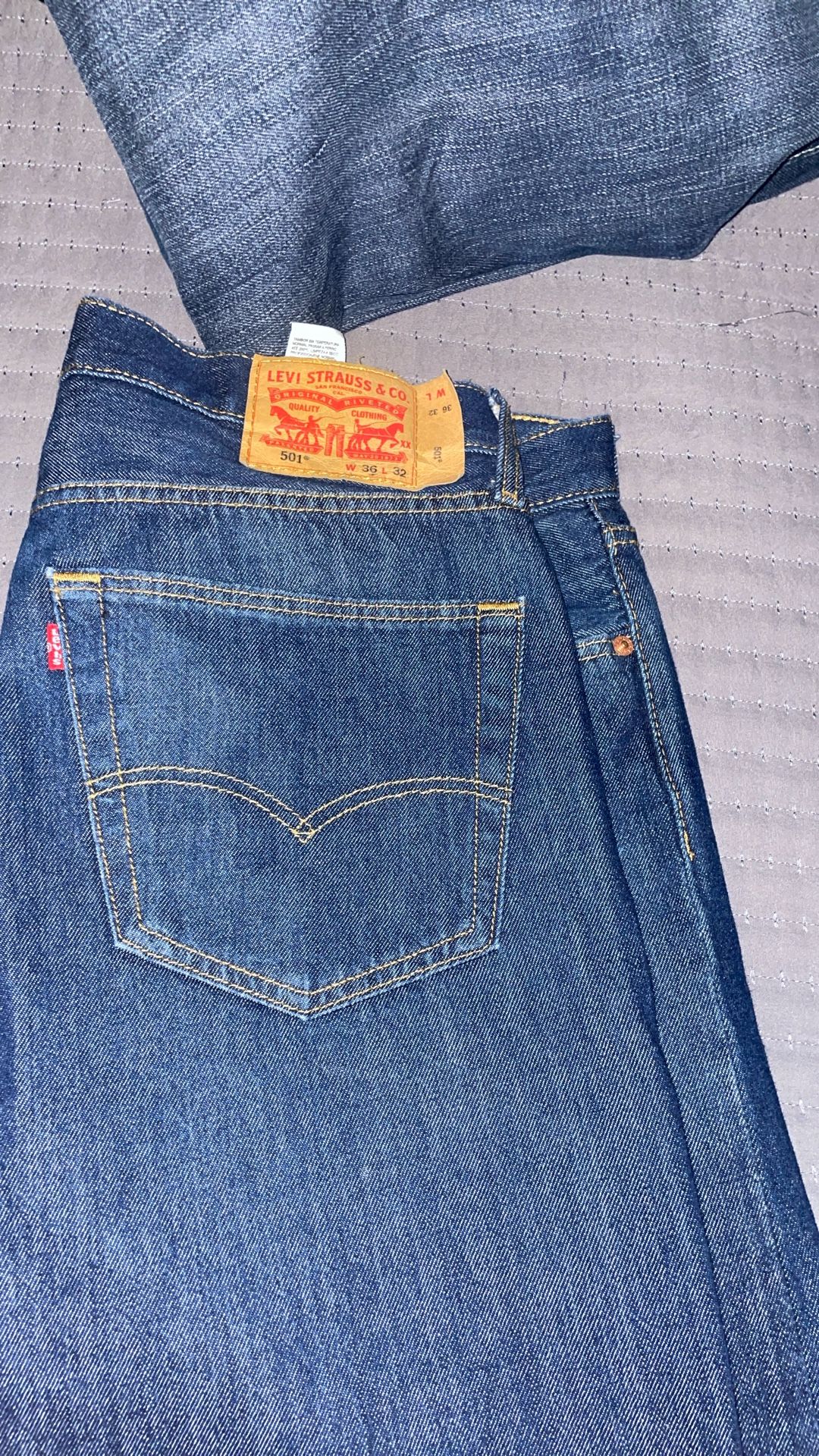 Levi 501 36/32 36/30