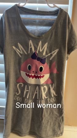 Adult baby shark Size small