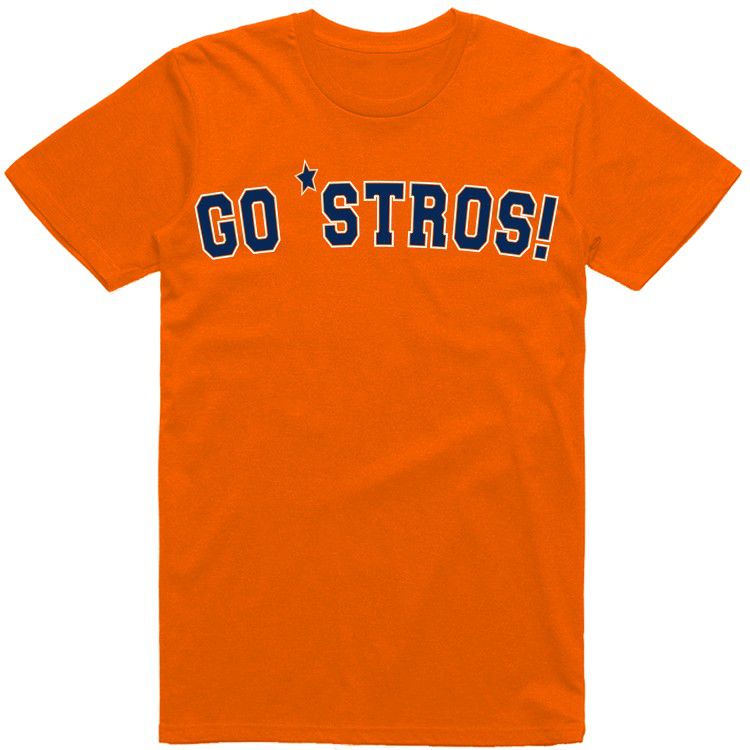 Houston Astros Go Stros Playoff Postseason Adult Unisex Shirts Jersey
