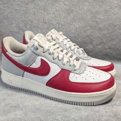 Nike Air Force 1 '07 LV8 Phantom Gym Red Size Men's 10