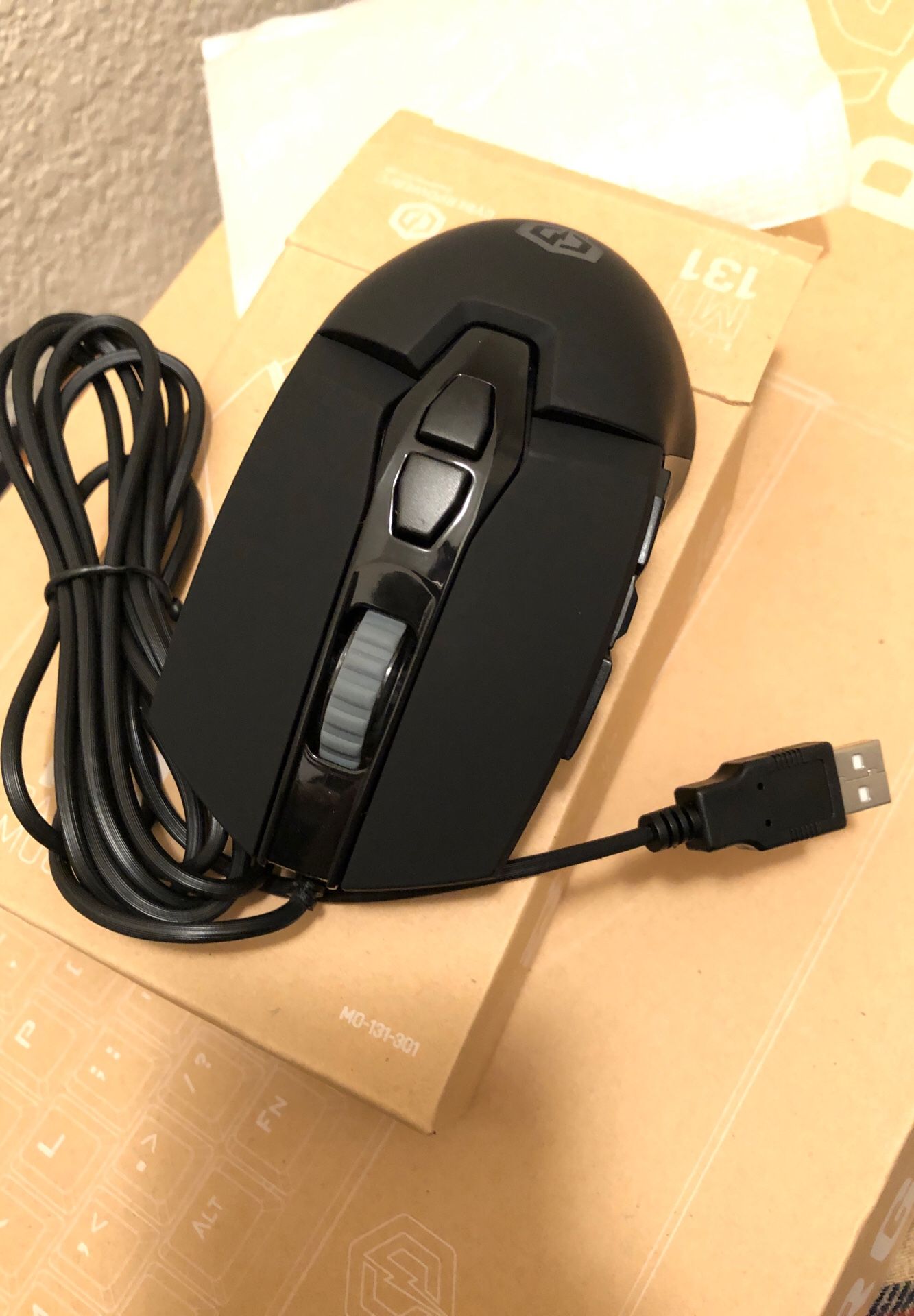 CYBERPOWER PC Elite M1 131 RGB Gaming Mouse