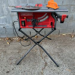Craftsman 10-inch Portable Jobsite Table Saw