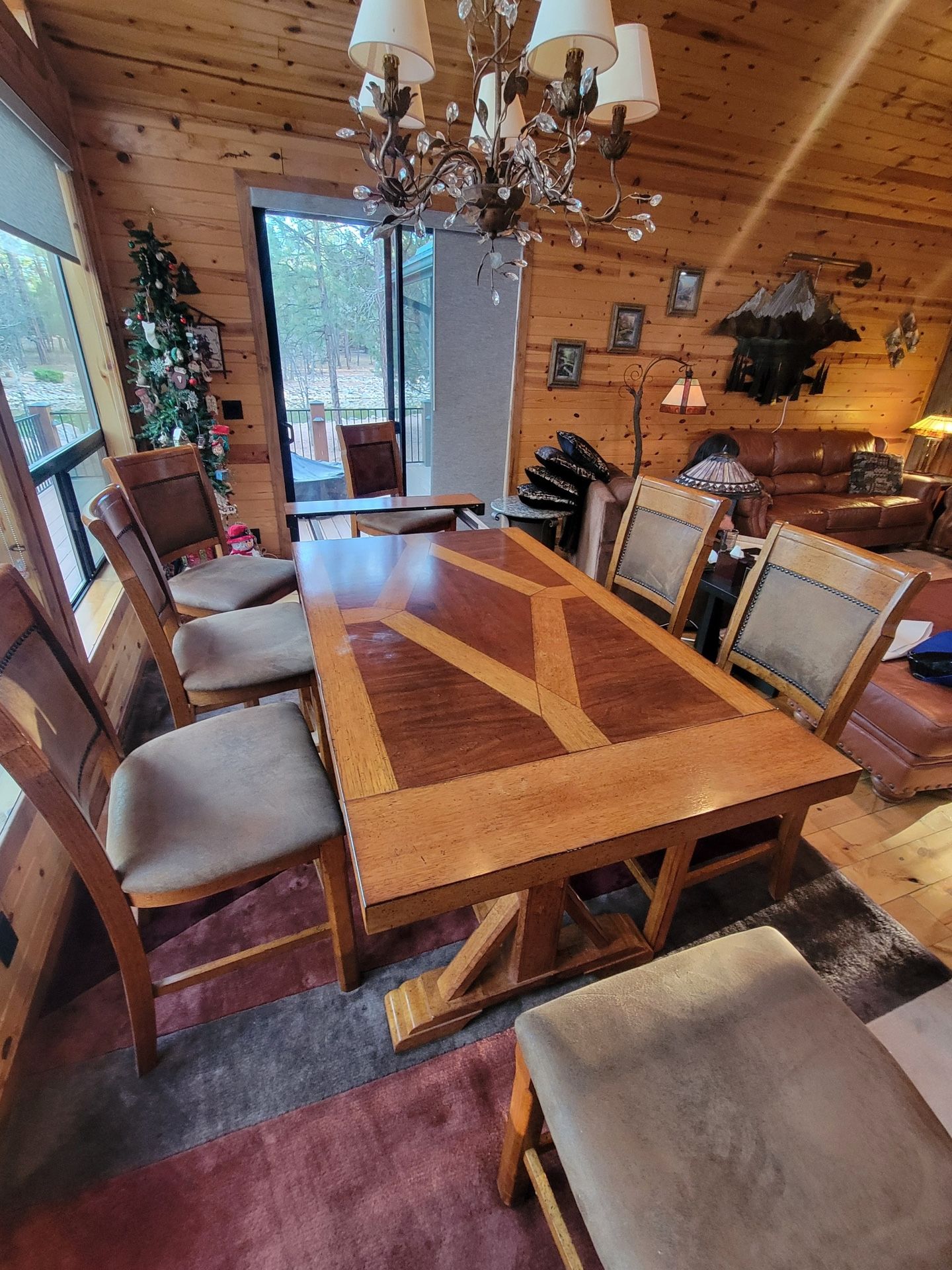 All Wood American Furniture Dinning Table!! 